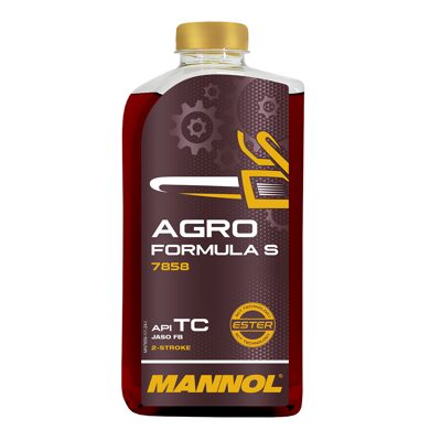 7858 масло мот.синт. Agro Formula S  (0,4л) MANNOL; API TC/JASO FD