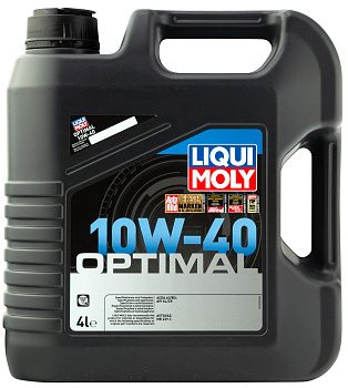 Полусинтетическое моторное масло Optimal 10W40 (4л) LIQUI MOLY