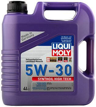 Синтетическое моторное масло Synthoil High Tech 5W30 (4л) LIQUI MOLY
