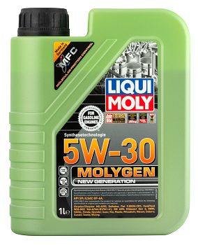 Синтетическое моторное масло Molygen New Generation 5W30 (1л) LIQUI MOLY