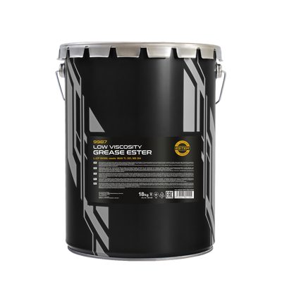 8030/9987 Литиево-кальциевая полужидкая пластичная смазка Low Viscosity Grease Ester (18кг) MANNOL