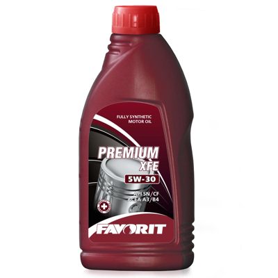 Масло  мот. Synthetic Favorit Premium XFE SAE 5W/30   (1л) API SN/CF/ACEA A3/B4