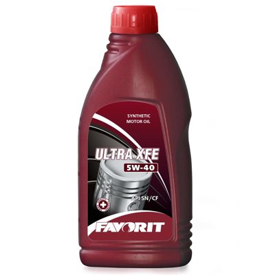 Масло мот. Synthetic Favorit Ultra XFE SAE 5W/40   (1л) API SN/CF/ACEA A3/B4