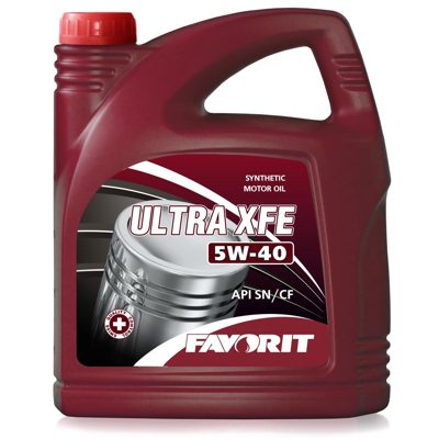 Масло мот. Synthetic Favorit Ultra XFE SAE 5W/40   (5л) API SN/CF/ACEA A3/B4