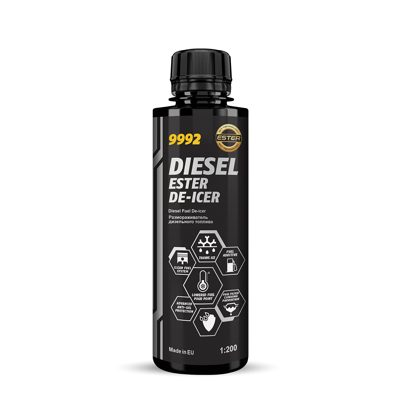 Присадка для размораживания диз.топлива с антигель-эффектом Diesel Ester De-Icer (250мл) MANNOL