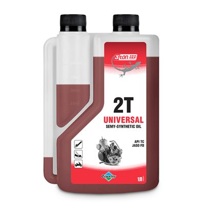 Масло полусинтетическое для двухтактных двигателей 2Т Universal с дозатором (1л) 3TON/COUNTRY