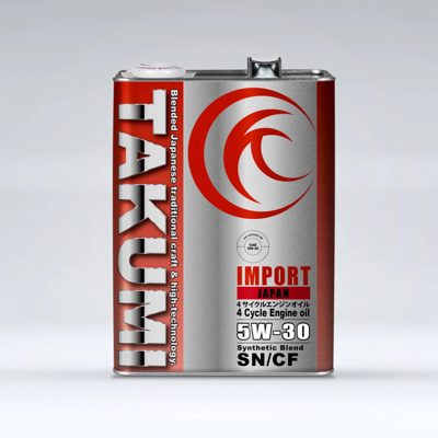 Масло моторное Import 5W30 SN/CF (Synthetic Blend) (4л) TAKUMI
