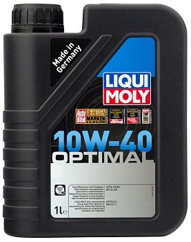 Полусинтетическое моторное масло Optimal 10W40 (1л) LIQUI MOLY