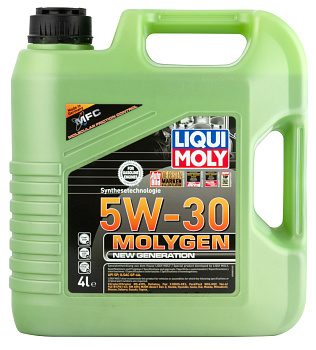 Синтетическое моторное масло Molygen New Generation 5W30 (4л) LIQUI MOLY