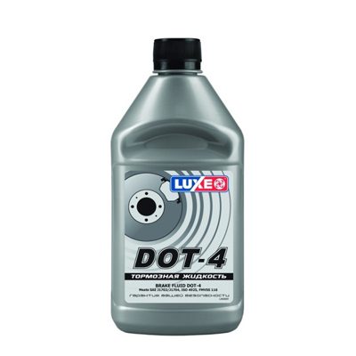 Тормозная жидкость DOT-4 (410гр) LUXE
