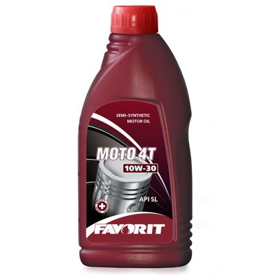 4-Takt мот. масло FAVORIT Moto SAE 10W30 (1л) API SL