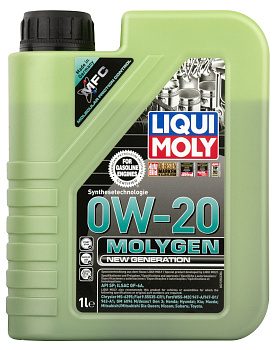 Синтетическое моторное масло Molygen New Generation 0W20 (1л) LIQUI MOLY