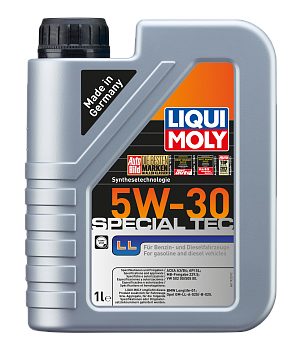 Синтетическое моторное масло Special Tec LL 5W30 (1л) LIQUI MOLY