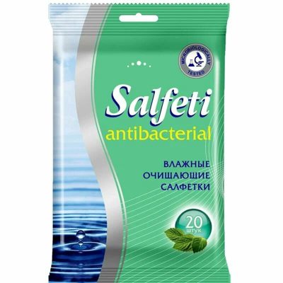Салфетки влажные Antibacterial №15 SALFETI