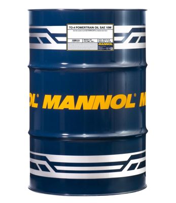2601-208 Масло трансмиссионно-гидравлическое TO-Powertrain Oil SAE 10W (208л) MANNOL