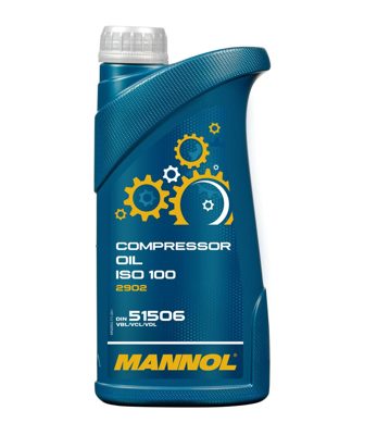 2902-001 Компрессорное масло Compressor Oil ISO 100 (1л) MANNOL