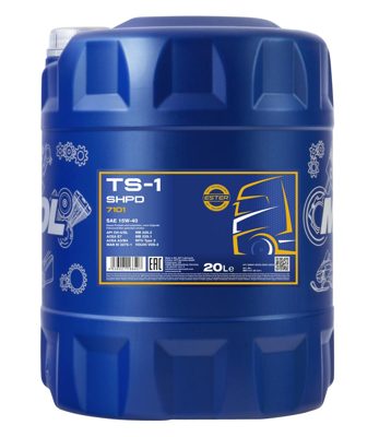 7101-020 Масло моторное минеральное TS-1 SHPD 15W-40  (20л) MANNOL