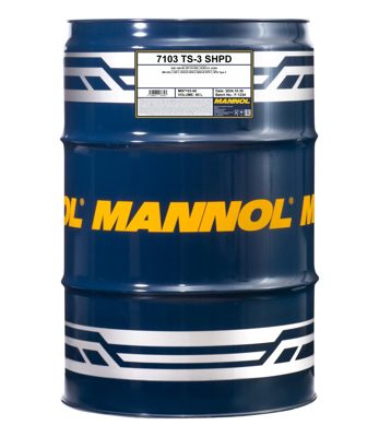 7103-060 Масло моторное полусинтетическое TS-3 UHPD Extra 10W-40  (60л) MANNOL