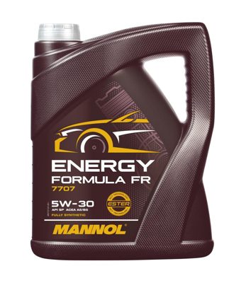 7707-005 масло мот.синт. Energy Formula FR 5W/30 (5л) MANNOL; API SN,ACEA A5/B5