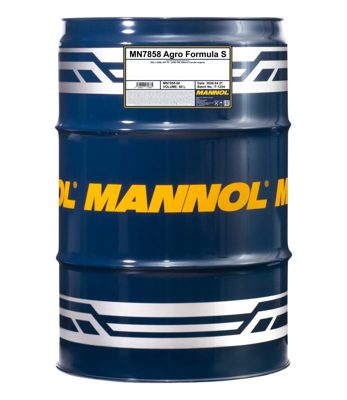 7858-060 масло мот.синт. Agro Formula S  (60л) MANNOL; API TC/JASO FD