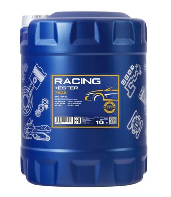 7902-010 масло мот.синт. Racing + Ester 10W-60  (10л) MANNOL; API SN/CH-4, ACEA A3/B4
