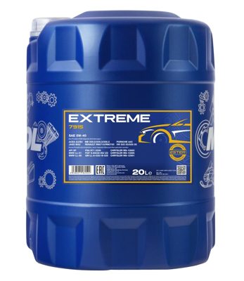 7915-020 масло мот.синт. Extreme 5W/40 (20л) MANNOL; API SN/CH-4 ACEA A3/B4