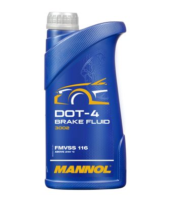 Тормозная жидкость Brake Fluid DOT-4 (910г) MANNOL