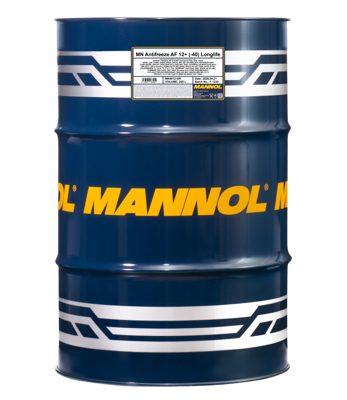 Антифриз красный AF12+ (-40°C) Longlife (208л) MANNOL 4012