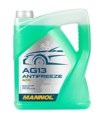 Антифриз зелёный AG13 (-40°C) Hightec (5л) MANNOL 4013