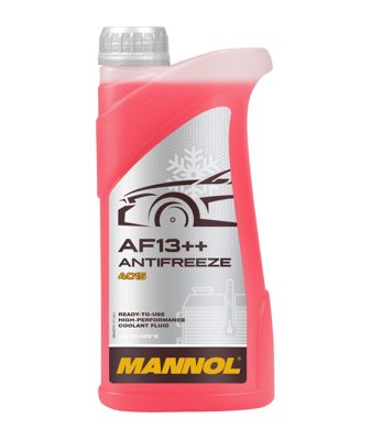 Антифриз розовый AF13++ (-40°C) (1л) MANNOL