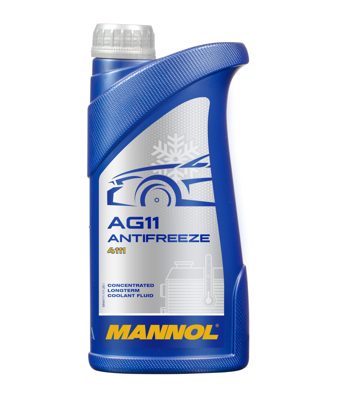 Антифриз голубой концентрат AG11 Longterm (1л) MANNOL 4111
