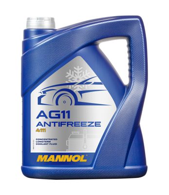 Антифриз голубой концентрат AG11 Longterm (5л) MANNOL 4111