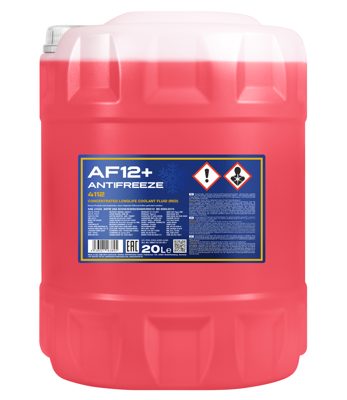 Антифриз красный концентрат AF12+ Longlife (20л) MANNOL 4112