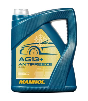 Антифриз жёлтый концентрат AG13+ Advanced (5л) MANNOL 4114