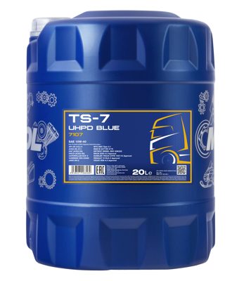 Масло моторное синтетическое TS-7 UHPD 10W-40 Blue UAE (20л) MANNOL