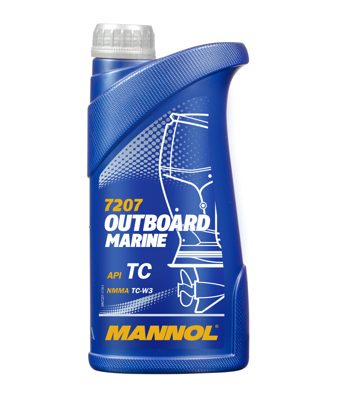 7207-001 масло мот.п/синт. для лодок Outboard Marine  (1л) MANNOL; API TC NMMA TC-W3