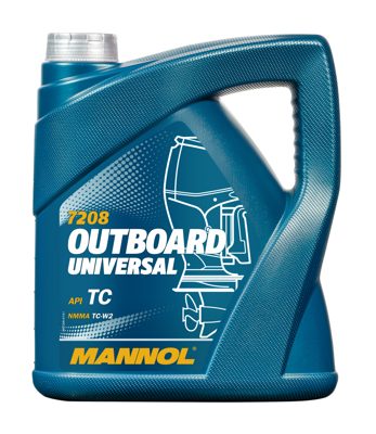 7208-004 масло мот.минер. для лодок Outboard Universal  (4л) MANNOL; API TC NMMA TC-W2