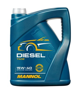7402-005 Масло моторное минеральное Diesel 15W-40  (5л) MANNOL