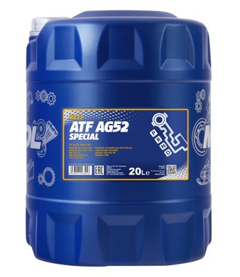 8211-020 Масло для АКПП (синт.) ATF AG52 (20л) MANNOL