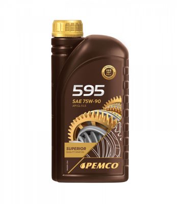Масло синтетическое д/автоматических трансмиссий 595 SAE 75W-90 API GL-4/GL-5 LS (1л) Pemco