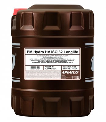 Гидравлическое масло HV ISO 32 (20л.) Pemco