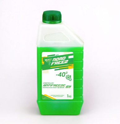 Антифриз G11 зелёный (1кг) NОRD FREEZ
